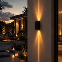 Applique Murale Extérieure Dual – Luminaire LED Up & Down IP65 pour Façade et Terrasse