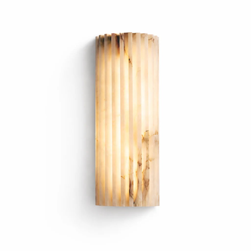 Applique Murale LED Marbre Beige Moderne