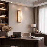 Applique Murale LED Marbre Beige Moderne