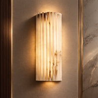 Applique Murale LED Marbre Beige Moderne