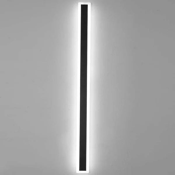 Applique Murale Extérieure Ray - Luminaire Moderne Linéaire En Métal