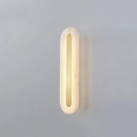 Applique Murale Minimaliste Selvia Gold Alabaster - Luminaire Moderne