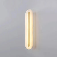 Applique Murale Minimaliste Selvia Gold Alabaster - Luminaire Moderne