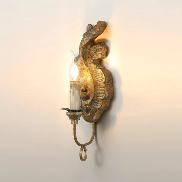 Applique murale " Rustic" en résine - Vintage et contemporaine