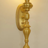 Applique Murale Sphérique Sculpturale Classique - Luminaire En Laiton