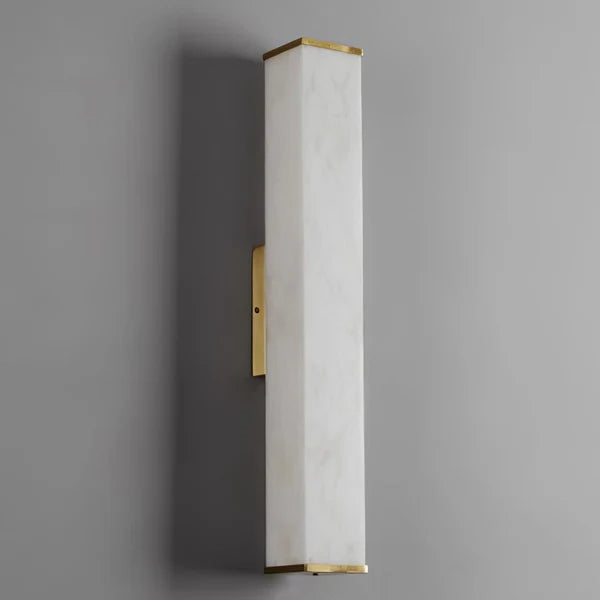 Applique Contemporaine En Laiton Et Albâtre Vithaira - Luminaire Moderne