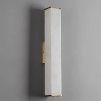 Applique Contemporaine En Laiton Et Albâtre Vithaira - Luminaire Moderne