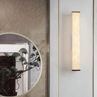 Applique Contemporaine En Laiton Et Albâtre Vithaira - Luminaire Moderne