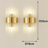 Applique Murale LED Élégance Dorée