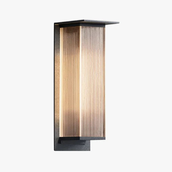 Applique murale extérieure rectangulaire moderne à LED - Ray pour couloir/jardin