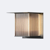 Applique murale extérieure rectangulaire moderne à LED - Ray pour couloir/jardin