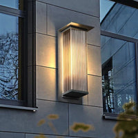 Applique murale extérieure rectangulaire moderne à LED - Ray pour couloir/jardin