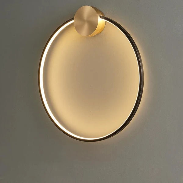 Applique Murale Annulaire LED Minimaliste Maisie - Luminaire Nordique Moderne