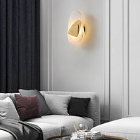 Applique Murale Artistique Valentina - Luminaire Moderne En Verre Noir