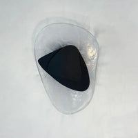 Applique Murale Artistique Valentina - Luminaire Moderne En Verre Noir
