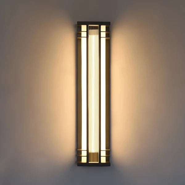 Applique Murale Extérieure Minimaliste Colire À Double Axe - Luminaire Moderne Solaire