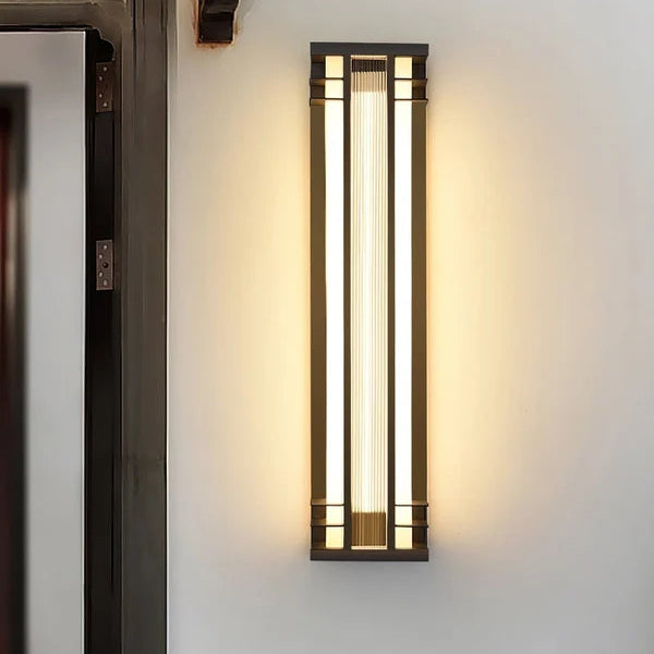 Applique Murale Extérieure Minimaliste Colire À Double Axe - Luminaire Moderne Solaire
