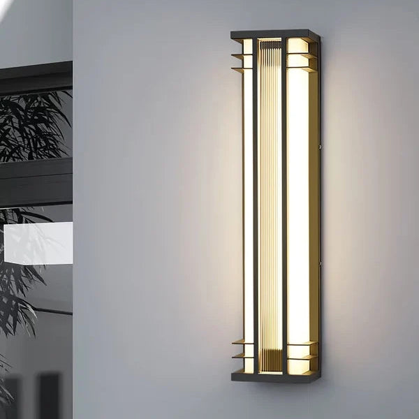 Applique Murale Extérieure Minimaliste Colire À Double Axe - Luminaire Moderne Solaire