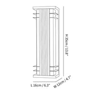 Applique Murale Extérieure Minimaliste Colire À Double Axe - Luminaire Moderne Solaire