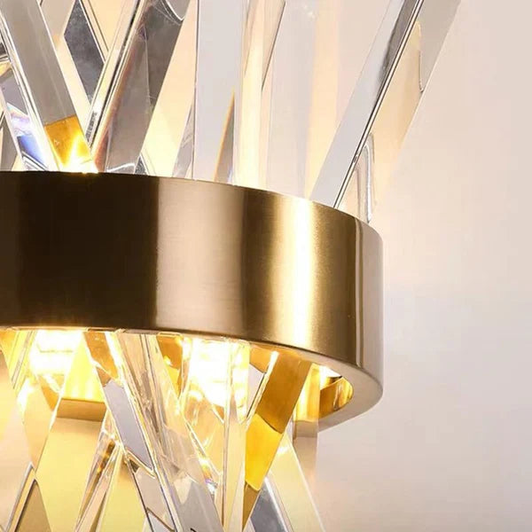 Applique Murale Géométrique Moderne À LED Kristy - Luminaire Minimaliste Décoratif