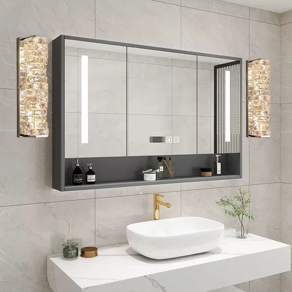 Applique Murale Kristy LED En Métal - Luminaire Rectangulaire Moderne