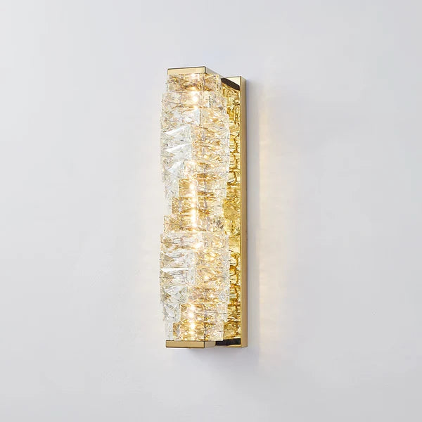 Applique Murale Kristy LED En Métal - Luminaire Rectangulaire Moderne