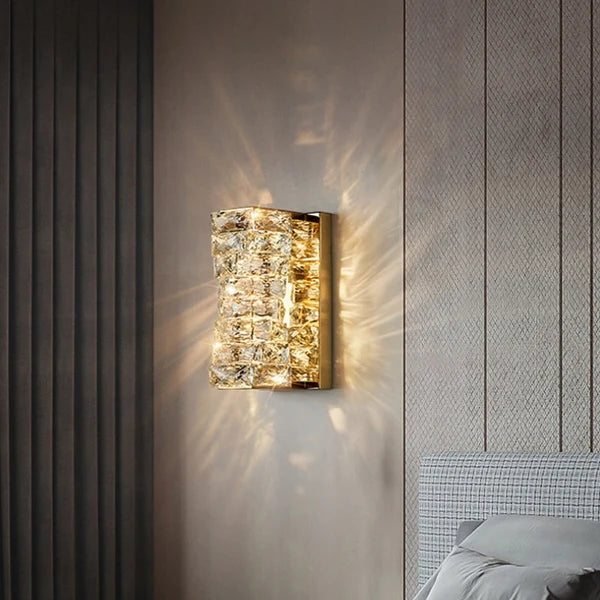 Applique Murale Kristy LED En Métal - Luminaire Rectangulaire Moderne