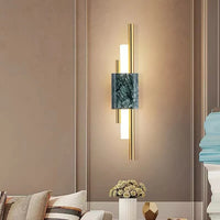 Applique Murale LED Moderne Arisha - Luminaire En Marbre De Chevet