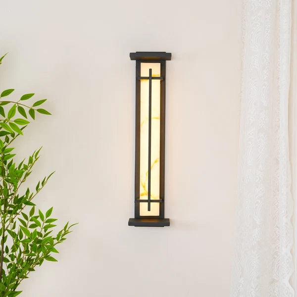 Applique murale Ray - Style lanterne asiatique