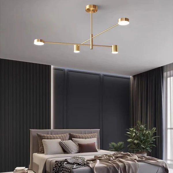 Branche de luminaires suspendus LED - Arisha style industriel moderne