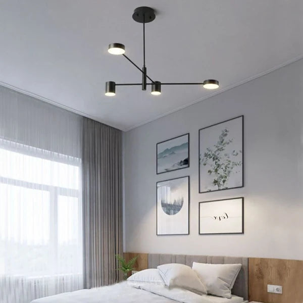 Branche de luminaires suspendus LED - Arisha style industriel moderne