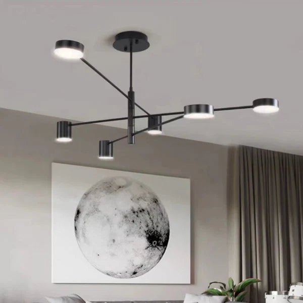 Branche de luminaires suspendus LED - Arisha style industriel moderne