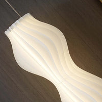 Lampadaire LED Moderne Mira - Luminaire Style Artistique Blanc Ondulé