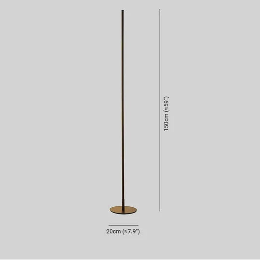 Lampadaire Linéaire LED Minimaliste - Luminaire Moderne Arisha