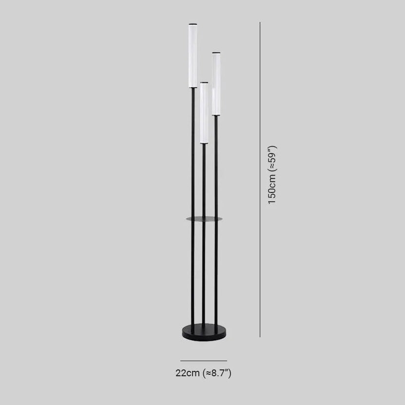 Lampadaire Linéaire LED Minimaliste Tiffany - Luminaire En Métal