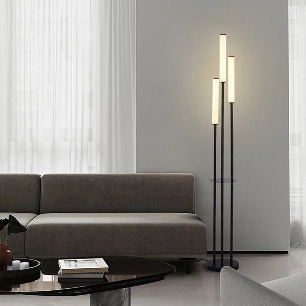 Lampadaire Linéaire LED Minimaliste Tiffany - Luminaire En Métal