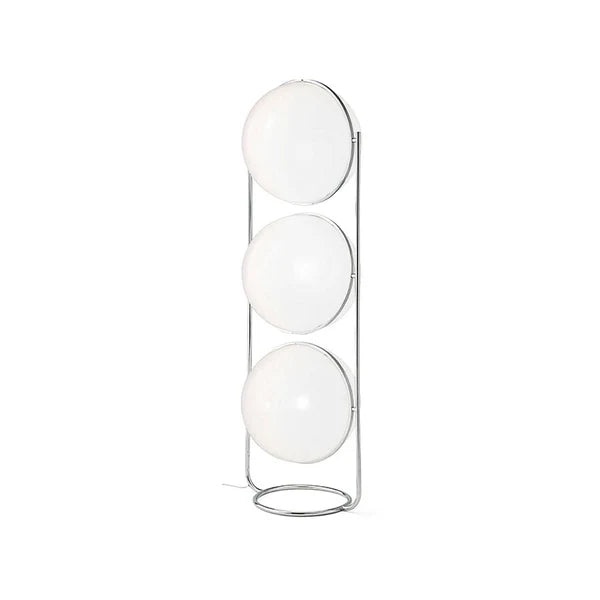 Lampadaire Moderne En Acrylique Garrault-Delord - Luminaire Minimaliste Sphérique
