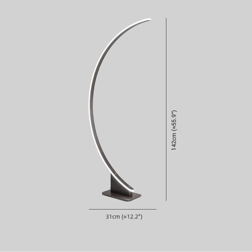 Lampadaire Réglable Arisha en Métal – Luminaire Moderne Circulaire