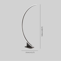 Lampadaire Réglable Arisha en Métal – Luminaire Moderne Circulaire