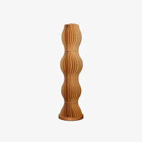 Lampadaires En Bois De Kaki - Luminaire Moderne Unique
