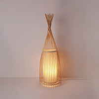 Lampadaires Rustiques En Bambou Muto - Luminaire Provençal