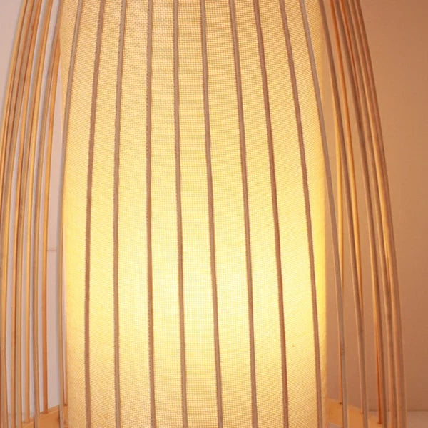 Lampadaires Rustiques En Bambou Muto - Luminaire Provençal