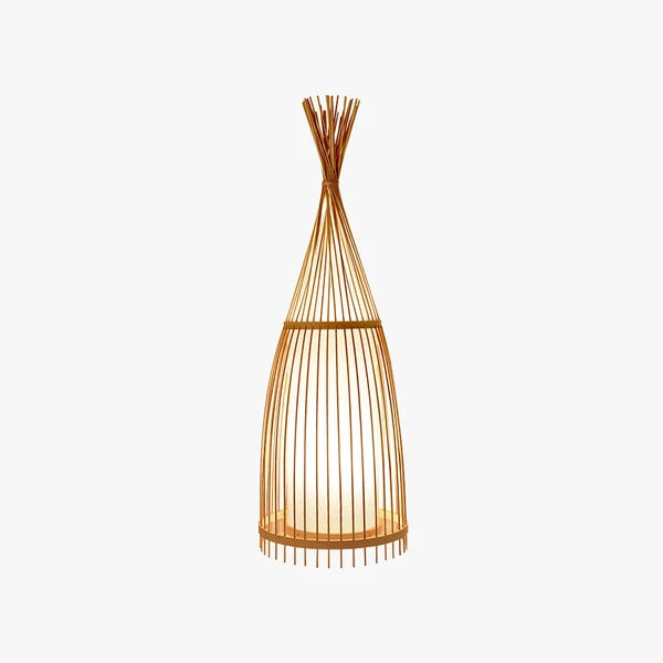 Lampadaires Rustiques En Bambou Muto - Luminaire Provençal