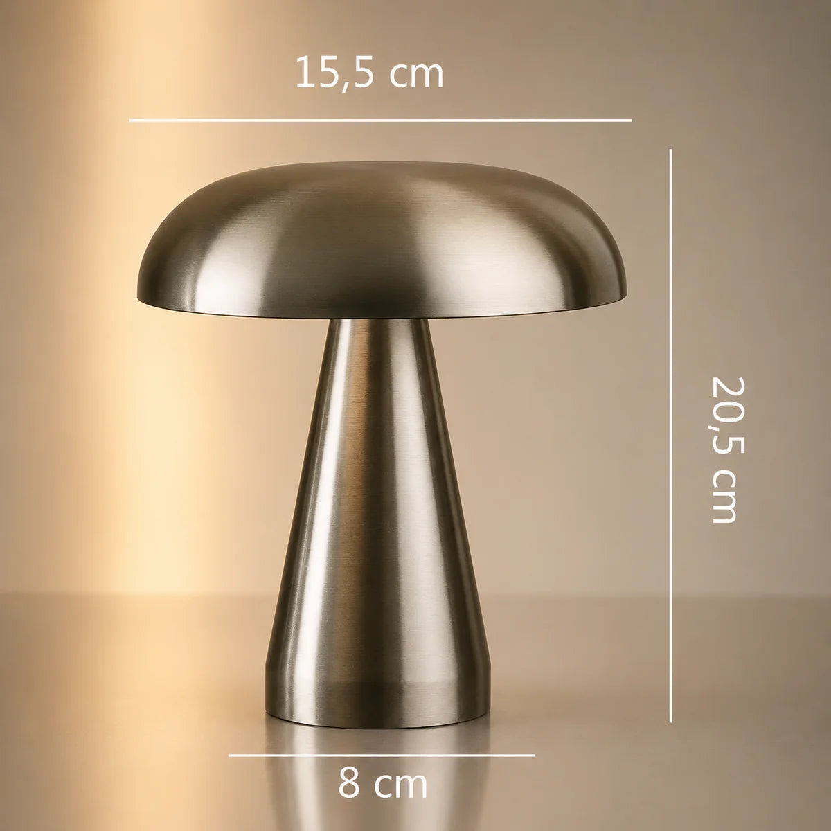 Lampe de Table LED – Design Champignon