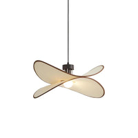 Luminaire en Suspension LED Ondulée Noire