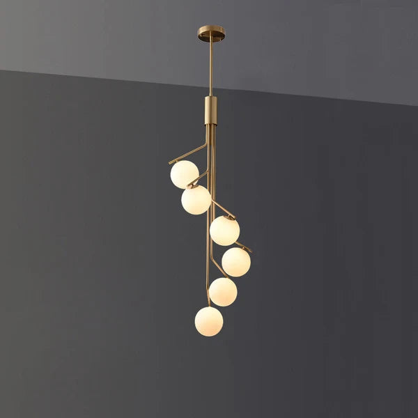 Lampe à Suspension en Verre Minimaliste Algeet – Luminaire Moderne