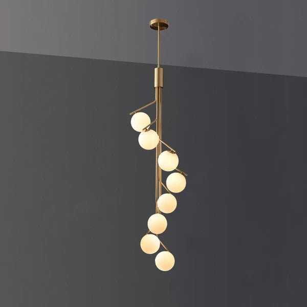 Lampe à Suspension en Verre Minimaliste Algeet – Luminaire Moderne