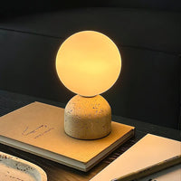 Lampe de table Alia - Moderne en marbre et verre