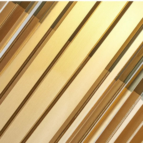 Plafonnier Suspendu Forme Galet Bois - Déco Japandi & Salon
