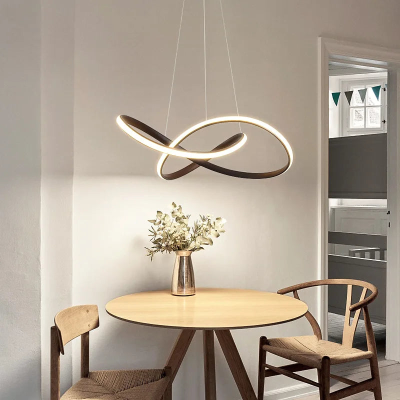 Suspension LED Arisha - Moderne Anneau
